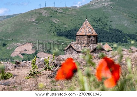 Armenia, Sevanavank. A monastery on the shores of Lake Sevan.