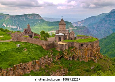  Armenia view of Tatev monastery 