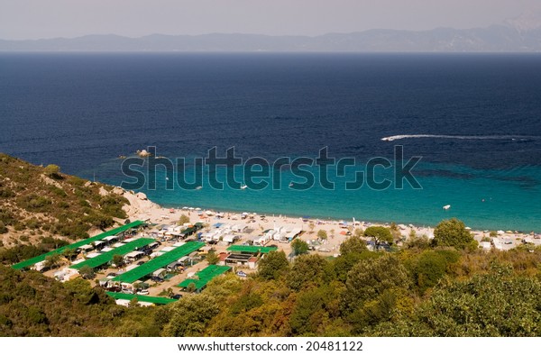 「armenistis Camping Beach Sithonia Halkidiki Greece」の写真素材（今すぐ編集） 20481122