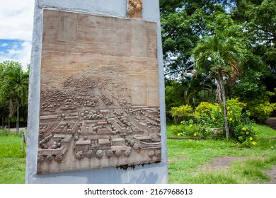 ARMERO, COLOMBIA - MAY, 2022: Commemorative Monument Of The Armero Tragedy Caused By The Nevado Del Ruiz In 1985