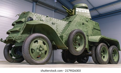 Armored Car Armed Machine Guns Old Stock Photo 2179026303 