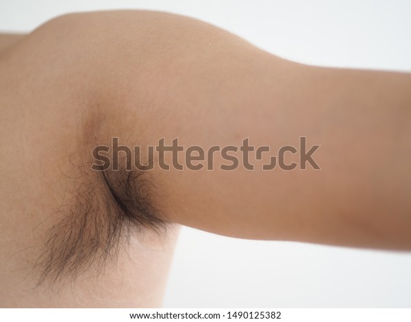 Armpit Hair Asian Man Use Hair Stock Photo Edit Now 1490125382