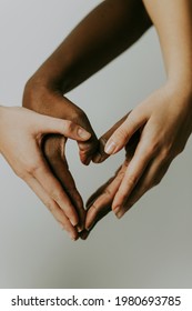 Arms Of Black And White Women, Concepts About Racial Integration, Human Rights Social Equality