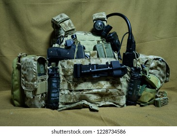 Army Bullet Proof Body Armor Vest Stock Photo 1228734586 | Shutterstock