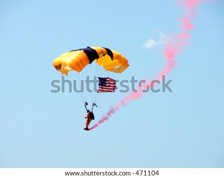 Army paratrooper