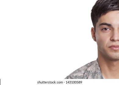 Army Veteran Half Portrait 