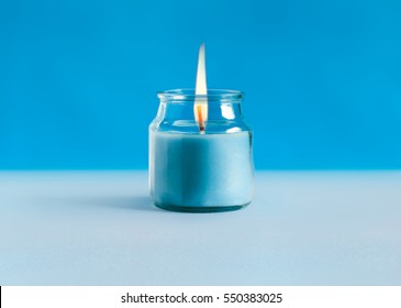 Aroma Candles With Colorful Wax.