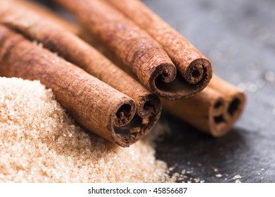 Aromatic Spices With Brown Sugar - Cinnamon