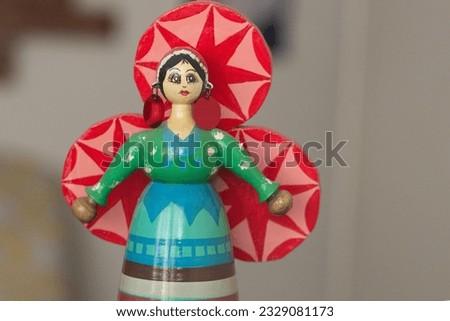 Arouset Al-Mawlid - The Al-Mawlid doll - Old Egyptian Tradition Wooden doll handmade from orange tree wood - Al-Mouled Al-Nabawy 