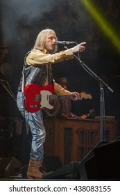 Arrington, VA/USA - 9/6/2014 : Tom Petty & The Heartbreakers perform at LOCKN' Festival in Arrington, VA.  