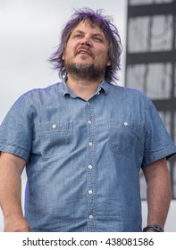 Arrington, VA/USA - 9/6/2014 : Wilco Frontman Jeff Tweedy Performs At LOCKN' Festival In Arrington, VA.  