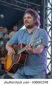 Arrington, VA/USA - 9/6/2014 : Wilco Frontman Jeff Tweedy Performs At LOCKN' Festival In Arrington, VA.  