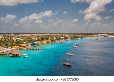 Arriving At Kralendijk, Bonaire. 