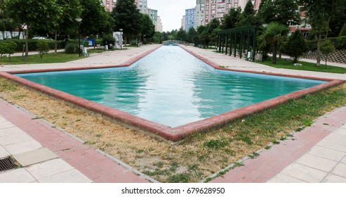 Arrow Shaped Ornamental Pool