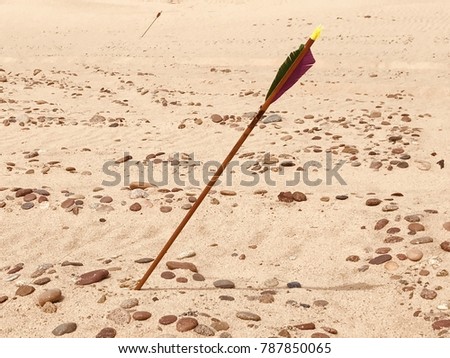 Similar – Schaufel und Seestern am Strand