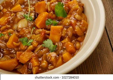 Arroz Con Habichuelas - Puerto Rican Style Beans, Close Up