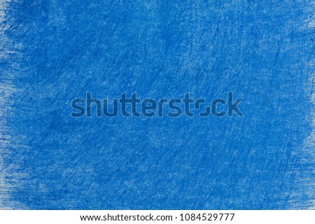 art blue color pastel crayon background texture