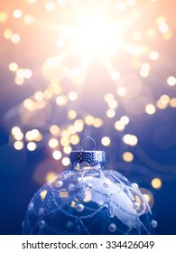 art  Christmas background; christmas tree light - Shutterstock ID 334426049