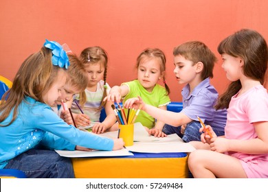 Art Craft Activity Kindergarten Stock Photo 57249484 | Shutterstock