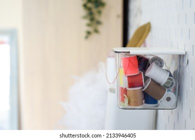 Art And Craft Equipment For Sewing In Storage Containers