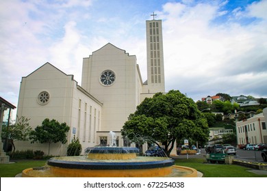 Art Deco Church In Napier New Zealand