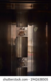 Art Deco Eagle On An Elevator, Hoover Dam, Arizona, Nevada, USA