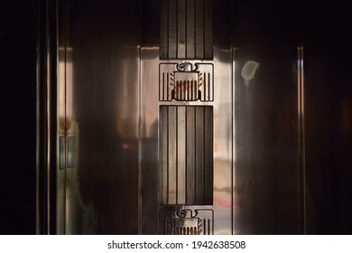 Art Deco Eagle On An Elevator, Hoover Dam, Arizona, Nevada, USA