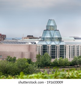 Art Gallery In A City, National Gallery Of Canada, Sussex Drive, Ottawa, Ontario, Canada