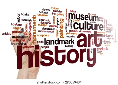 Art History Word Cloud Concept