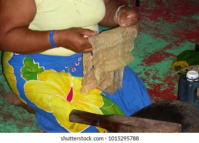 The Art Of Making Tapa Cloth, Marquesas Islands