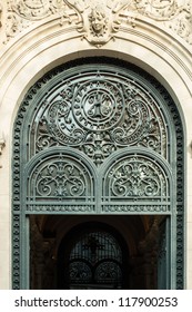 Art Nouveau Style Decoration For A Door