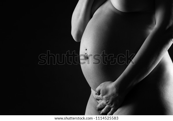 Art Nude Sexy Naked Pregnant Woman Stock Photo (Edit Now ...
