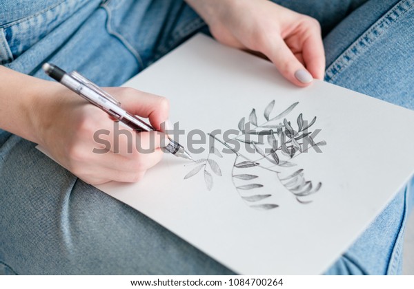 Art Painting Inspiration Creativity Nature Concept Stock Photo