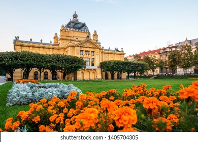 Art Pavilion Building Zagreb Croatia