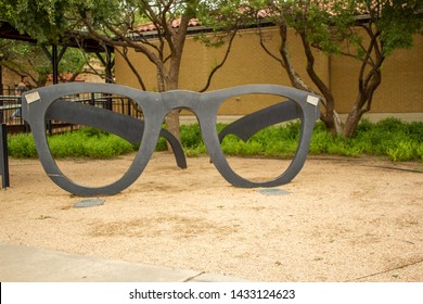 Art Piece Lubbock Texas Buddy Holly Museum USA Mat 2019 