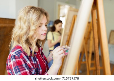 9,243 Painting Of Teen Girl Images, Stock Photos & Vectors | Shutterstock