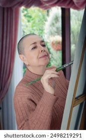 Art Therapy in Cancer Care: Woman Finds Emotional Relief and Self-Discovery Through Painting