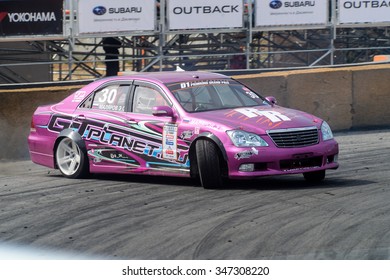 ARTEM RUSSIAN - SEPTEMBER 20 : Qualifying Race Eduard Malyrov In Asia Pacific D1 Primring Grand Prix 2015 Russian Drift Series On September 20, 2015