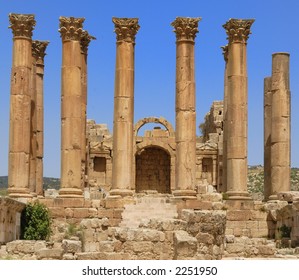 Artemis Temple Jerash Stock Photo (Edit Now) 2251950