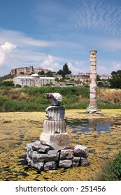 The Artemision, Or Temple Of Artemis Or Diana At Ephesus