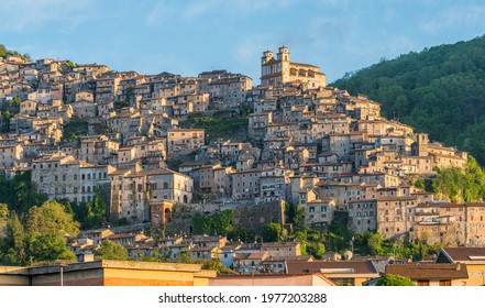 Artena, Beautiful Village In The Province Of Rome. Lazio, Italy.