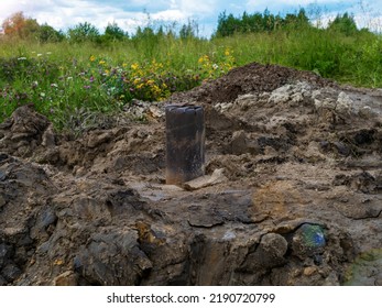 Artesian Well Plug. Head For An Artesian Well. Drinking Water Shortage.