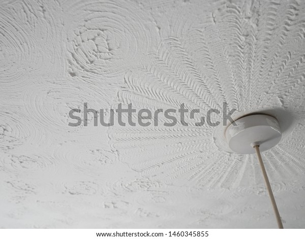 Artex Ceiling Surface Coating Used 80s Stock Photo Edit Now
