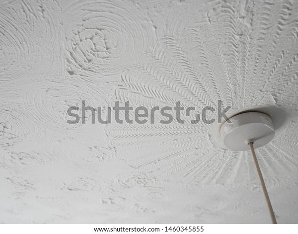 Artex Ceiling Surface Coating Used 80s Industrial