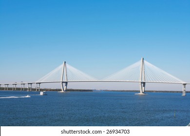 Arthur Ravenel Bridge in Charleston (also known as Cooper Bridge)