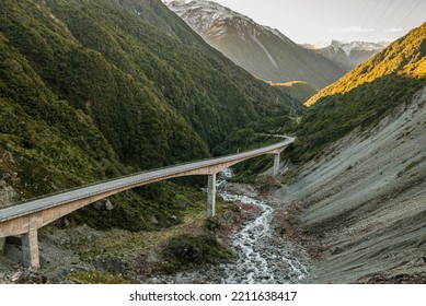 Arthurs Pass National Park In New Zealand