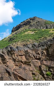 Arthurs Seat Near Edinburgh In Scotland