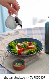 Artichokes With Olive Oil And Pomegranate Syrup