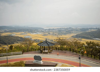 Artifacts and remains for the future generations on the terrain of Demilitarized Zone, a border between the North and South Korea, probably the most dangerous border in the world.