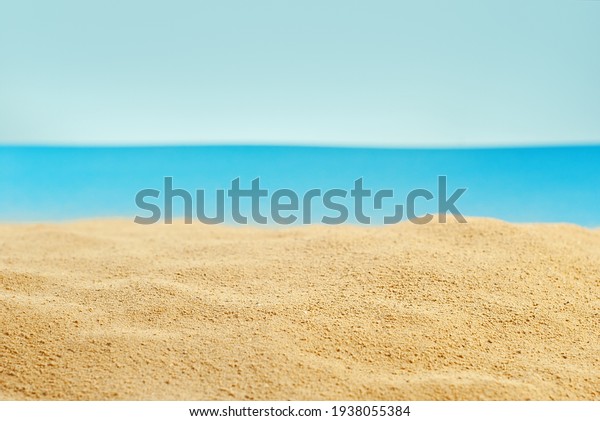 Artificial Beach Made Cardboard Sand Stylized Stock Photo (Edit Now ...